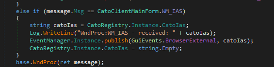 WndProc Callback
