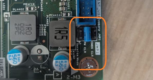 JMP1 on the Wyse 5070 motherboard