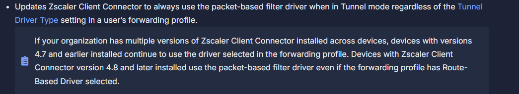 Zscaler 4.8 release notes